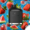 Pod Leafbar Titanium 20000 Frutilla Sandia